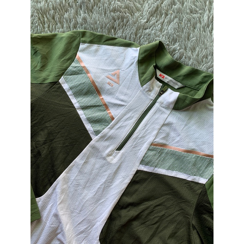 K2 BASELAYER OUTDOOR BAJU HIKING PENDAKIAN GUNUNG POLYSTER DRYFIT