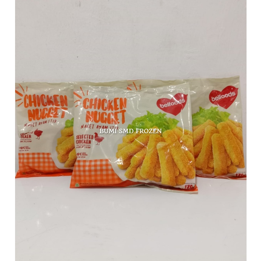 

Belfoods Favorite Nugget Ayam STICK 170gr