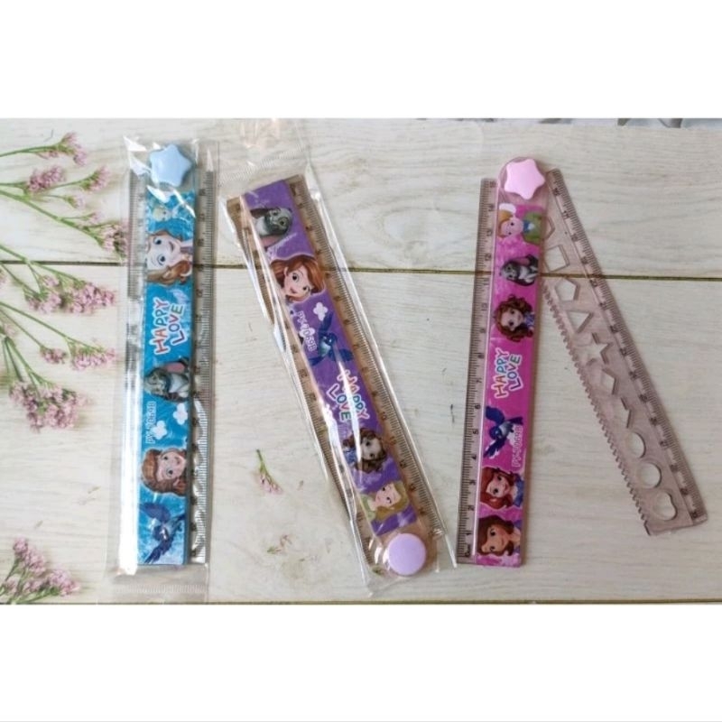 

Penggaris lipat motif karakter kartun lucu