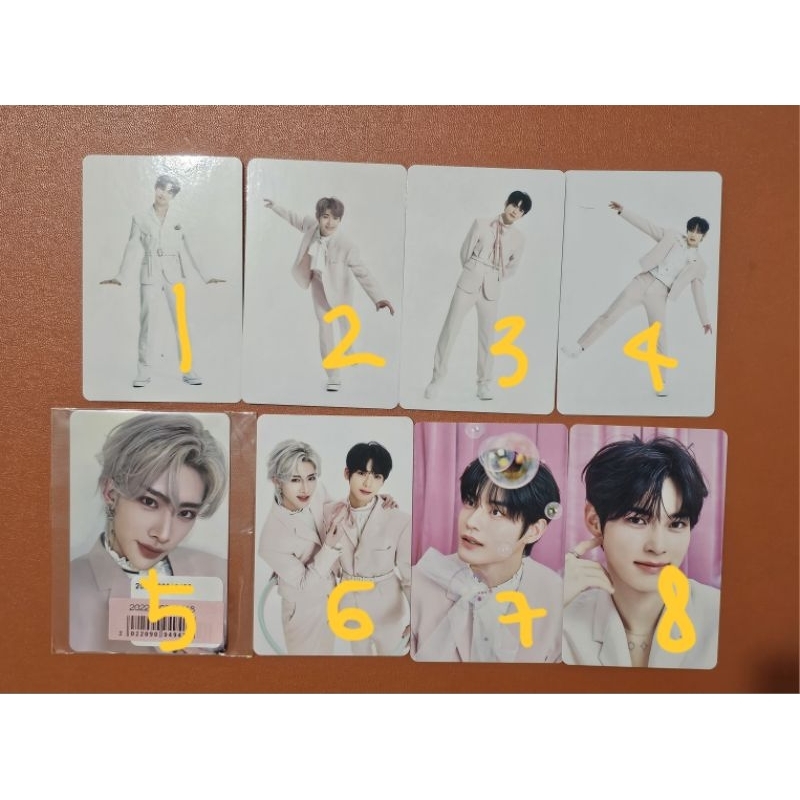 trading card zb1 zerobaseone md fancon jp jepang pob bene yura yura