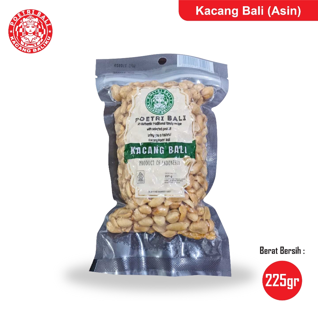 

Poetri Bali Kacang Asin 225 gram