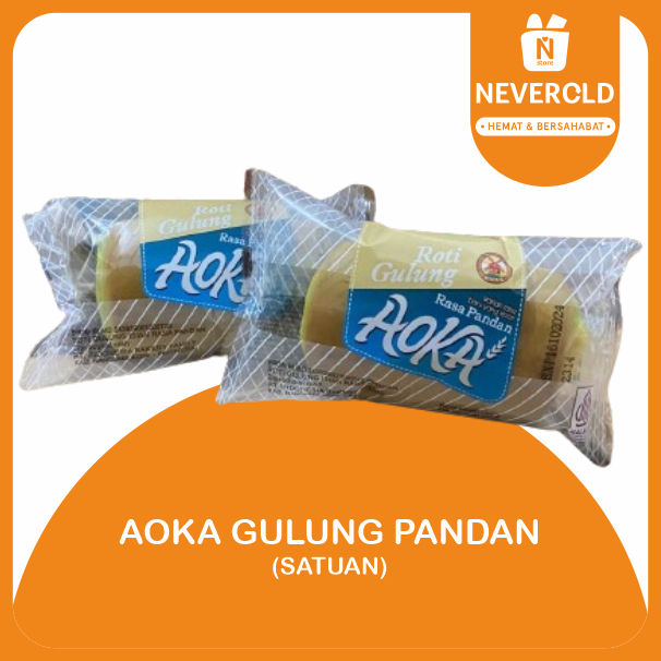 

AOKA ROTI GULUNG RASA PANDAN l EXPIRED DATE OKT 2024