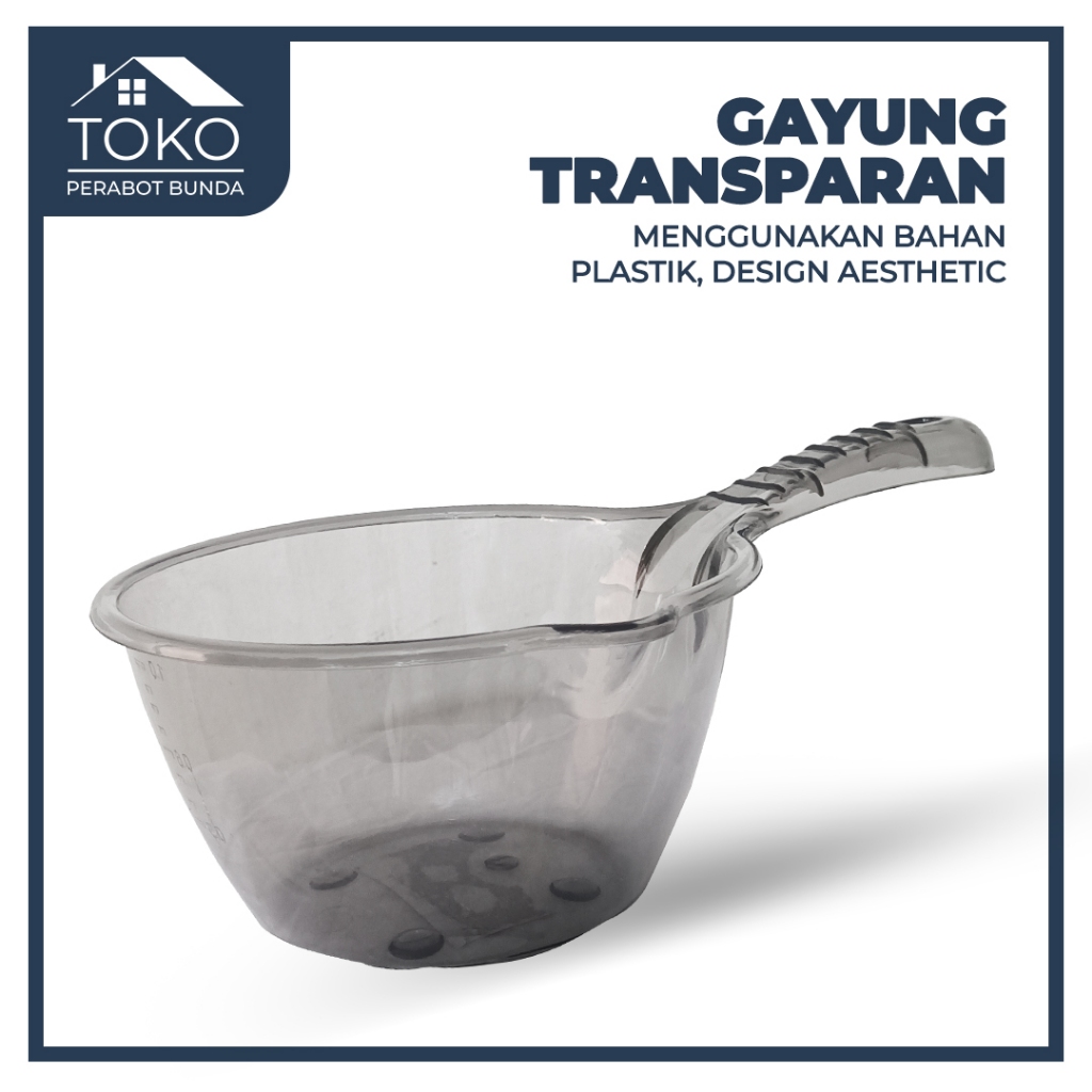 Gayung transparan/Gayung mandi transparan/gayung mandi/Gayung air transparan/Gayung air/NEW PRODUCT-
