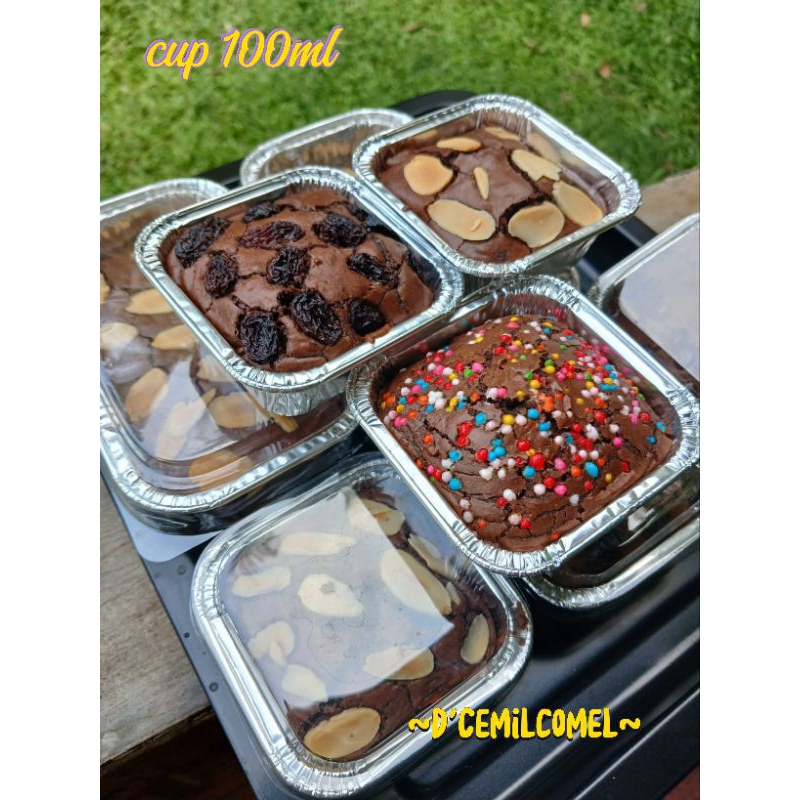 

Fudgy Brownies by D'cemilcomel Cup 100ml