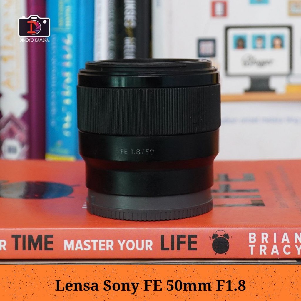 Lensa Sony 50mm F1.8 FE Second Kondisi baik