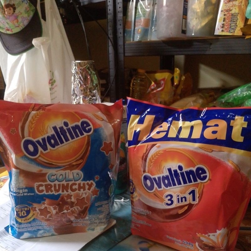 

Promo Sereal Impor /Ovaltine 3 in 1 Coklat/ Crunchy Cold Isi 18 Stikt