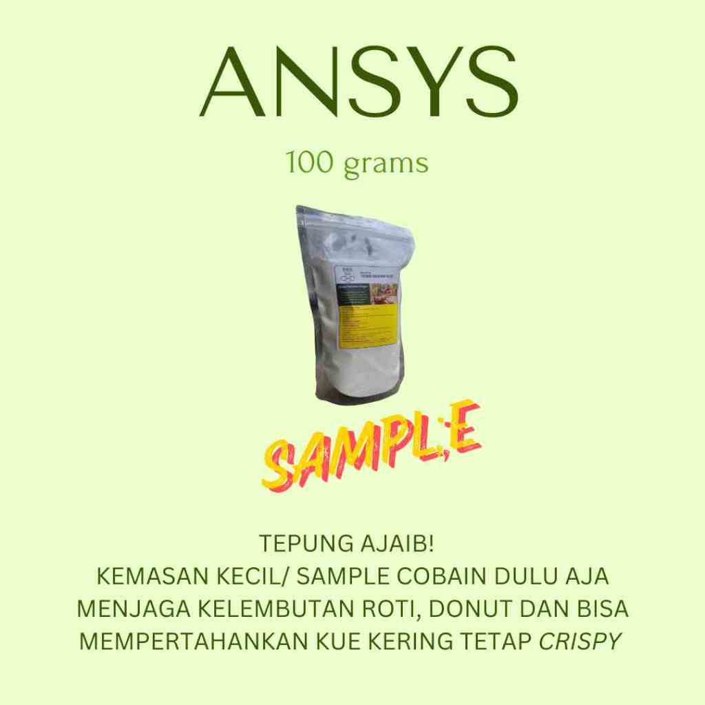 

ANSYS Tambahan Untuk Pelembut Kue/Roti/Selai Kemasan 100 gram