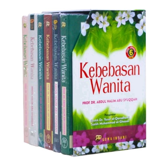 1 Set Kebebasan Wanita (6 Buku) - Abdul Halim Abu Syuqqah