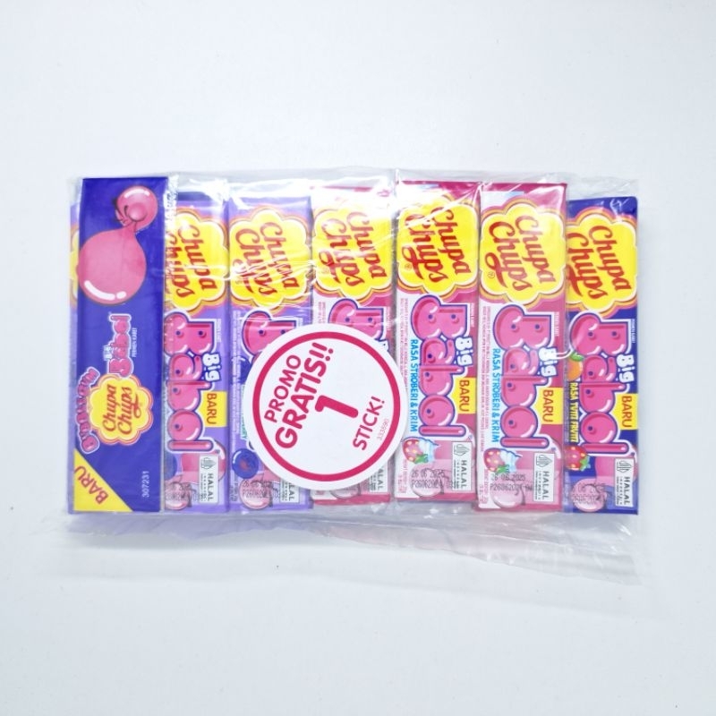 

Chupa Chups Big Babol Stick 1 Pak 12 pcs