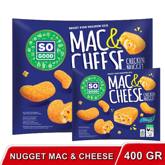 

SO GOOD NUGGET MAC&CHEESE 400g