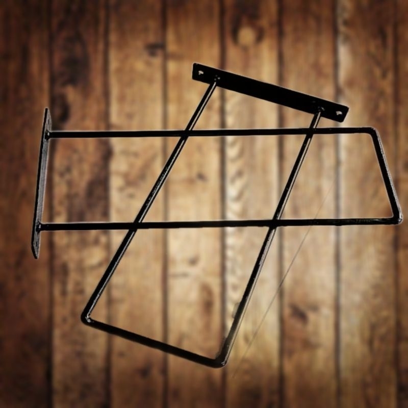 Bracket Besi Siku Penyangga Ambalan Bracket Besi Siku Rak Dinding