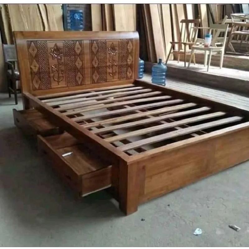 dipan kayu jati jepara minimalis