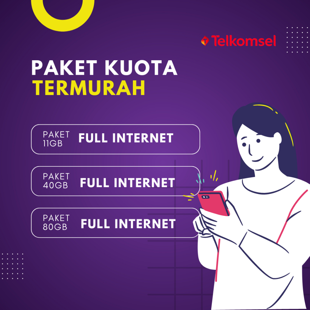 Promo Telkomsel Kuota Full 24 jam Paket Telkomsel Kuota Telkomsel