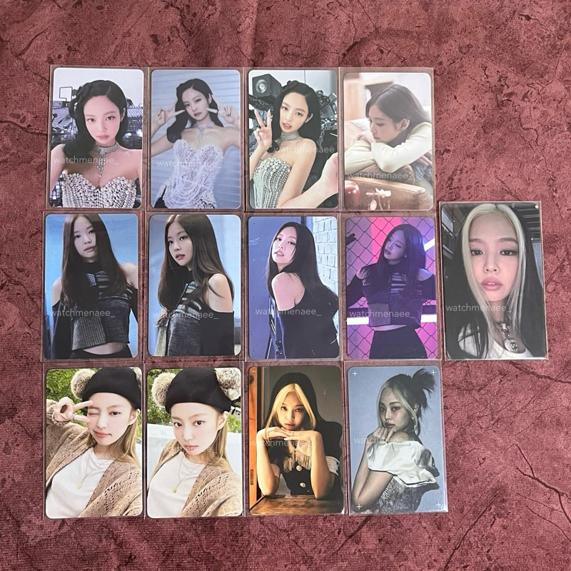 Official Photocard Blackpink aab Jennie pc bornpink bptg hylt jenbear