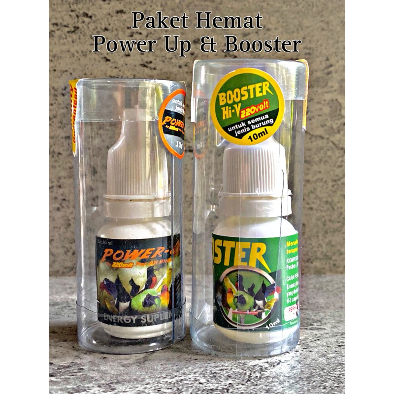 Booster + Power Up by 220 Volt Paket Super Hemat pleci sogon