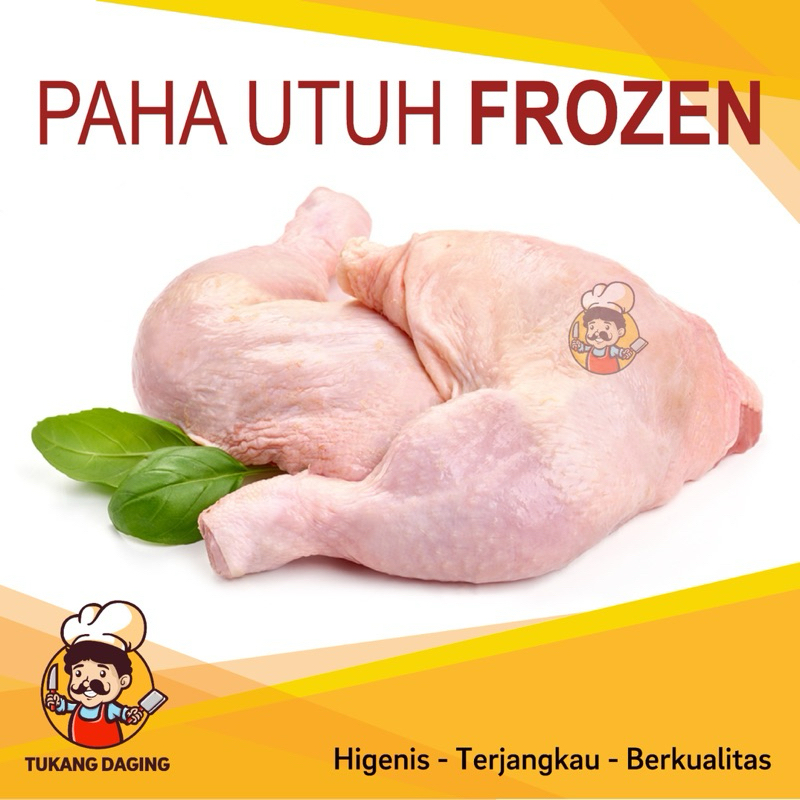 

paha ayam utuh frozen 1kg / paha ayam utuh ( pistol ) 1kg