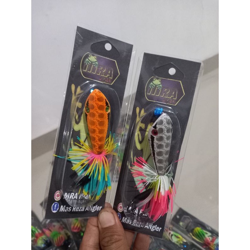 UMPAN GEOL MRA LURE 5 CM RETTEL DAN NON RETTEL || UMPAN IKAN TOMAN DAN GABUS