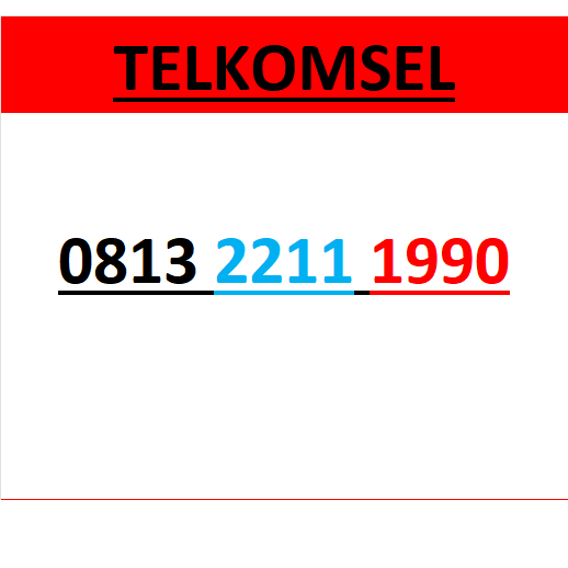 Nomor cantik telkomsel simpati 4g 5g seri tahun 1990 r1350