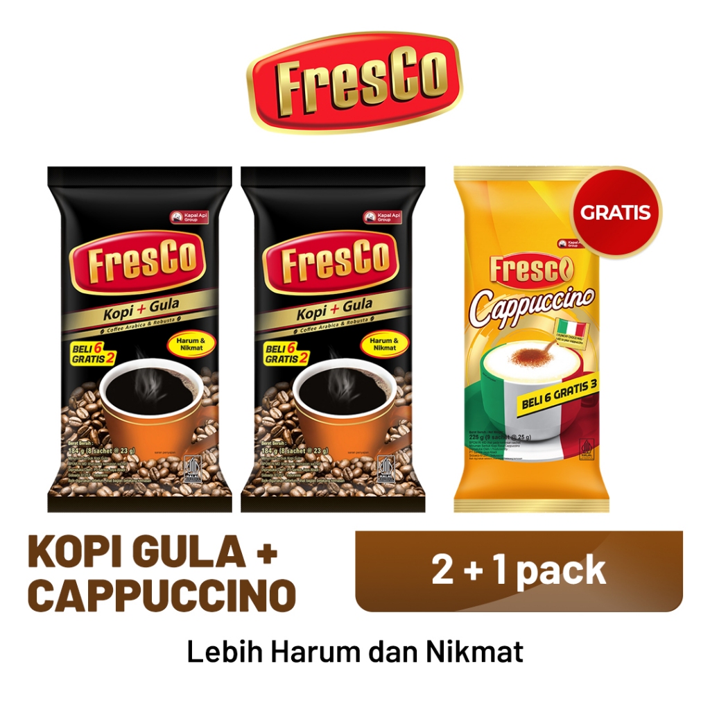 

[Buy 2 Get 1] Paket Fresco Mix 1