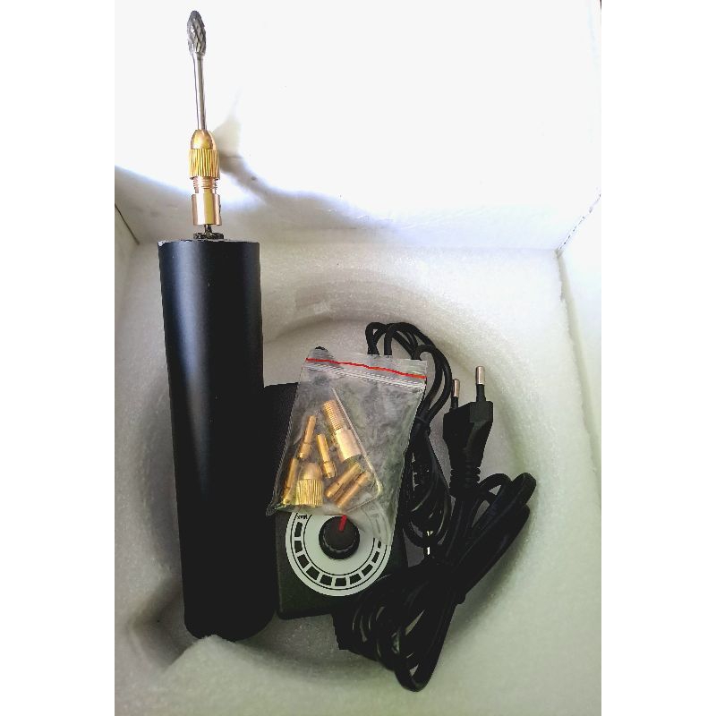 Gerinda Mini Bor Tune Mini Set Kontrol Speed dan Mata Gerinda