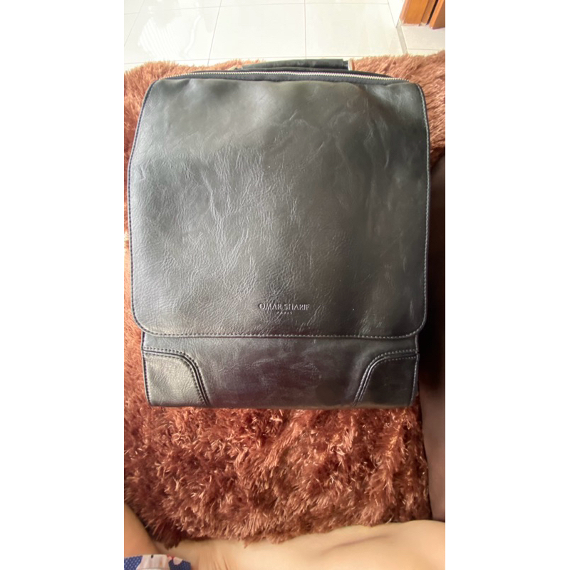 Tas ransel Omar Syarif Paris kulit asli