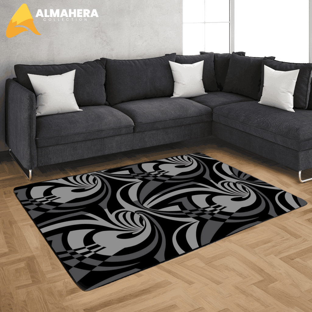 Karpet Busa Malaysia Tebal 1,8 cm Anti Slip | Motif M10 | Karpet Royal Diamond