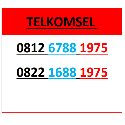 Nomor cantik telkomsel 4G 5G seri tahun 1975 r1000