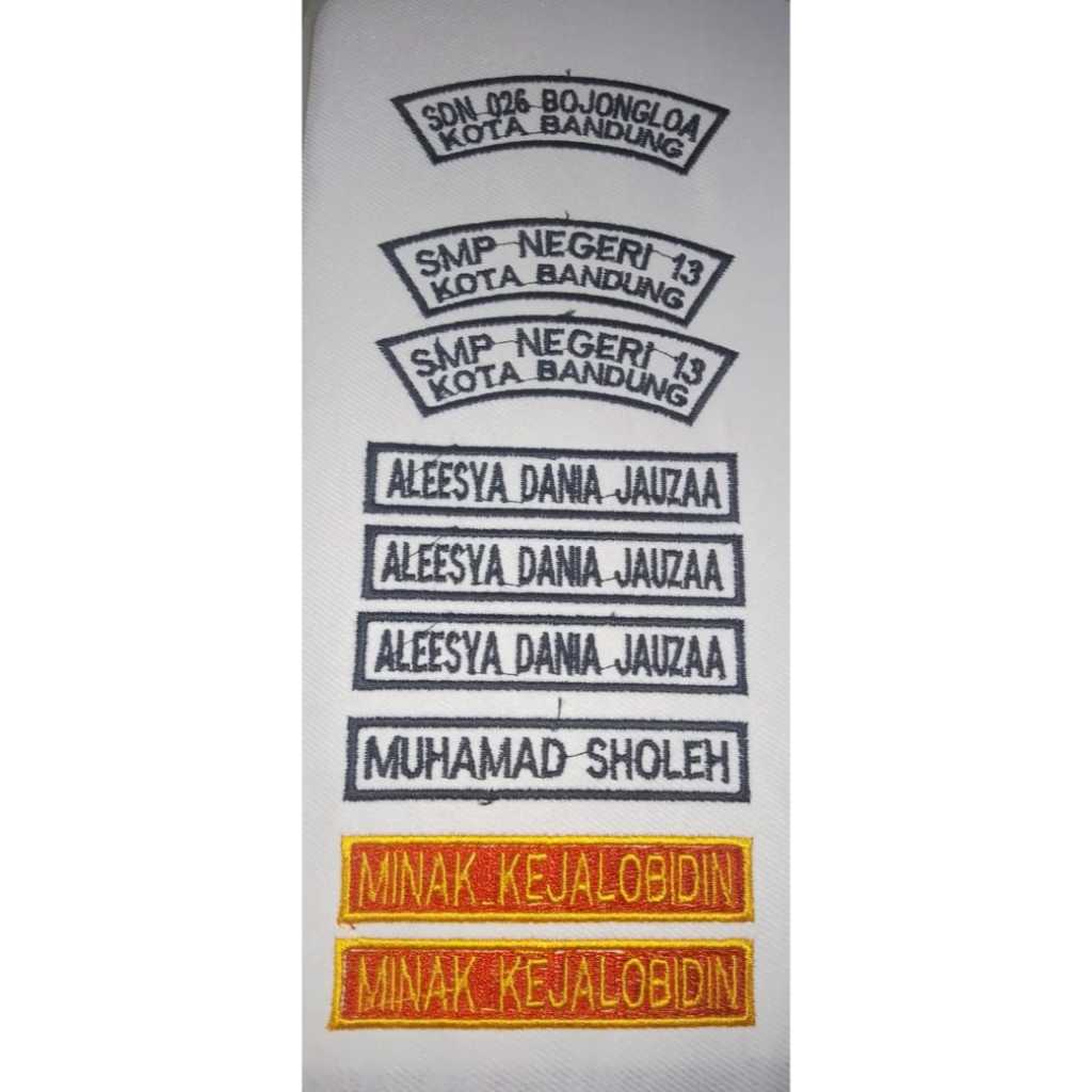 

BET NAMA/NAME TAG / NAMA DADA/ PAPAN NAMA SERAGAM SEKOLAH