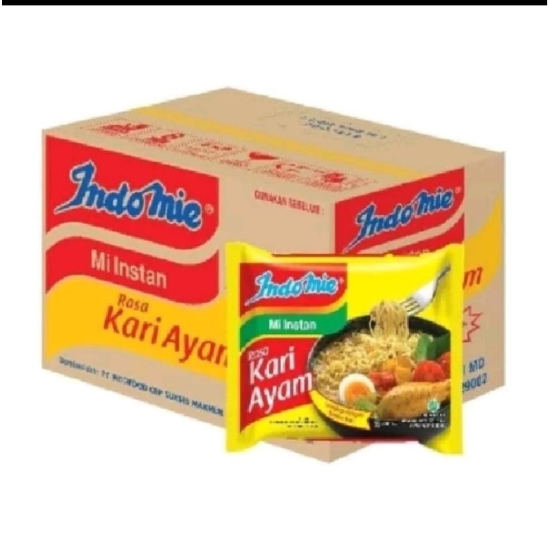 

Indomie kari 1 dus ( 40 pcs )