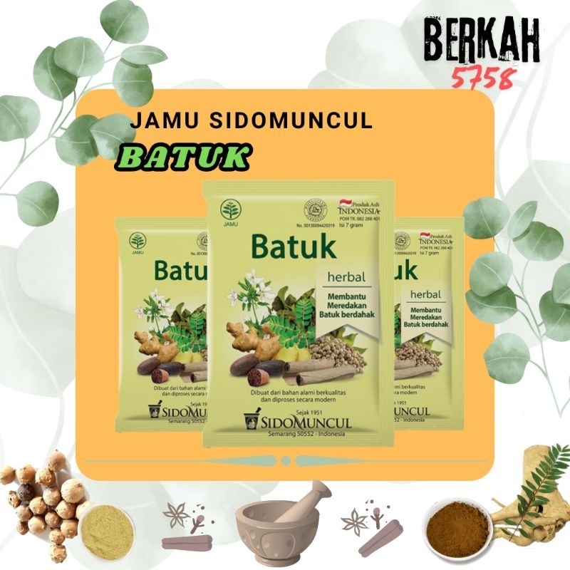 

Jamu Herbal BATUK Sidomuncul