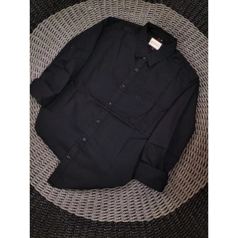 Kemeja Lengan Panjang Pria - Kemeja Guci Distro Lengan Panjang Pria