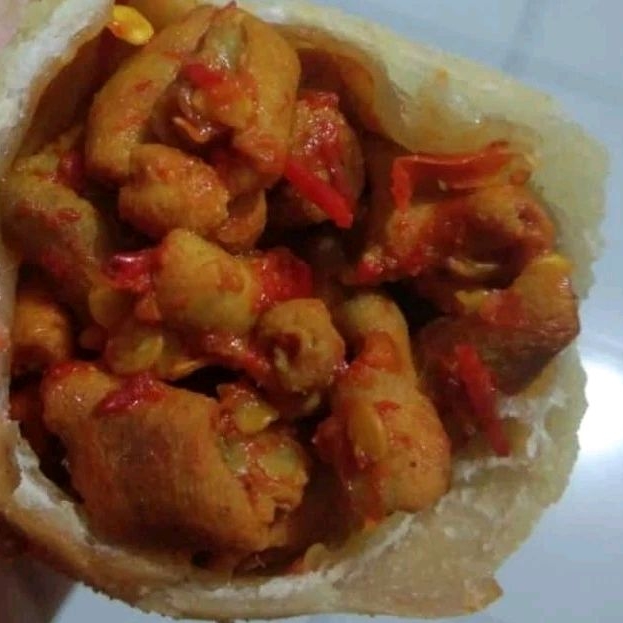 Cireng isi Usus Pedas