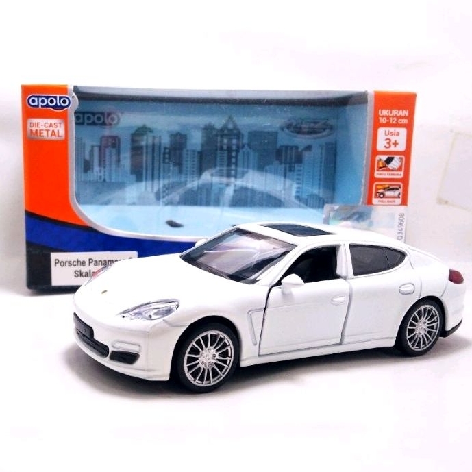Apolo msz Diecast Porsche Panamera S Putih