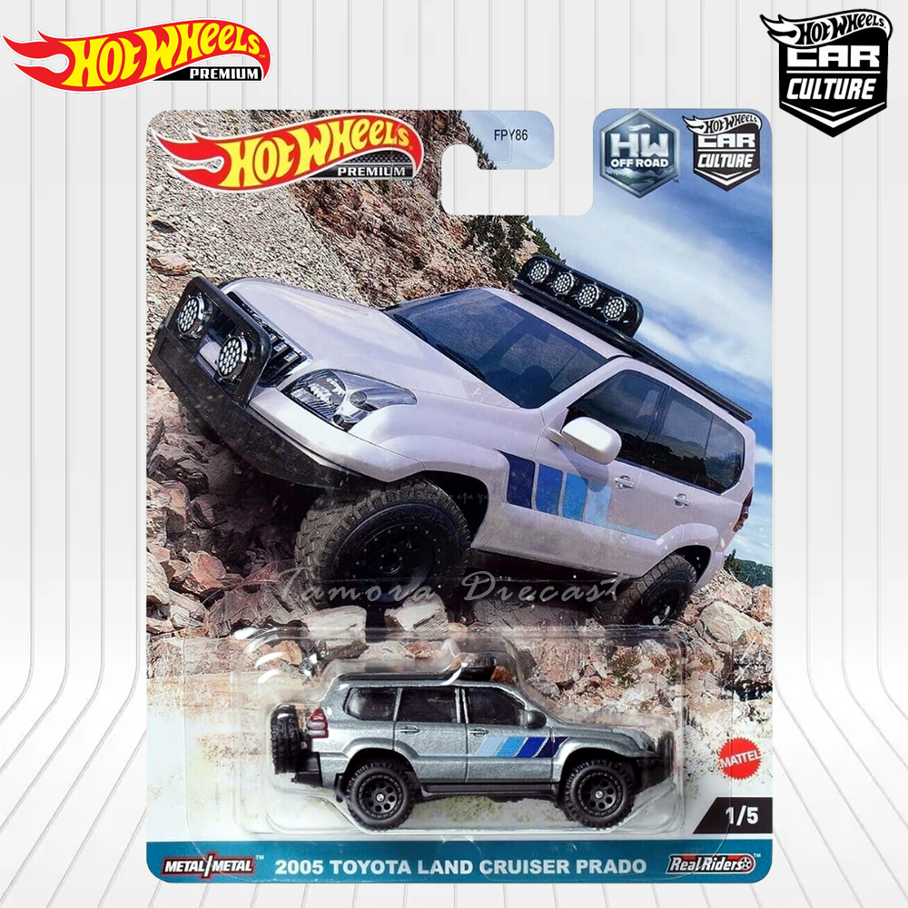 Hot Wheels Premium HW Off Road 2005 Toyota Land Cruiser Prado
