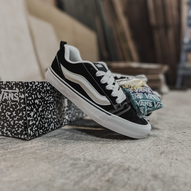 Vans Knu Skool VR3 Imran Potato Black White 100% Original