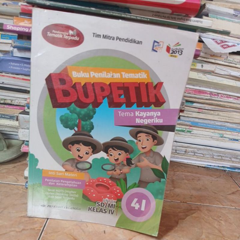 TEMATIK TERPADU BUPETIK KELAS 4I SD