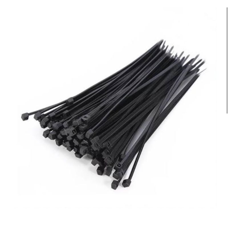 

Kabel Ties Kabel Tis Cable Ties Pengikat Kantong Makanan Ukuran 20cm isi 100pcs