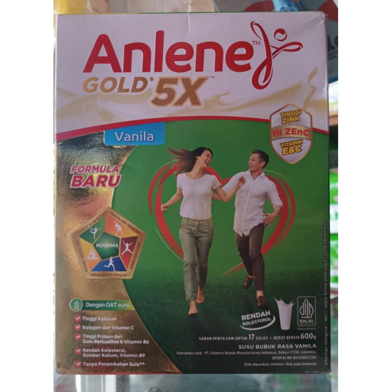 

Anlene Gold5x vanila 600g