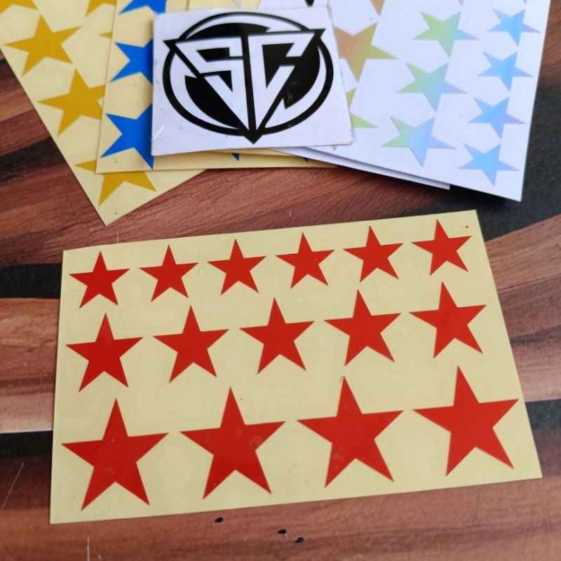 

STIKER CUTTING BINTANG