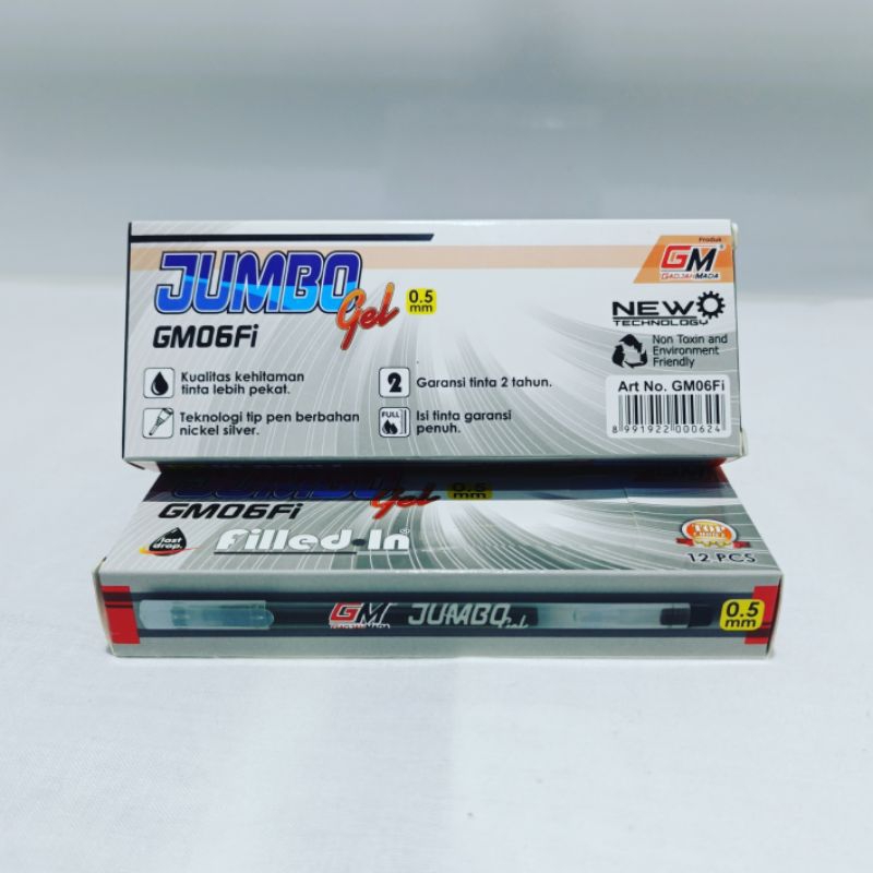 

Bolpoin/Pulpen GM Jumbo 12 Pcs
