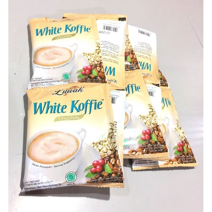 

Luwak White Coffee 20 gr Renceng isi 10