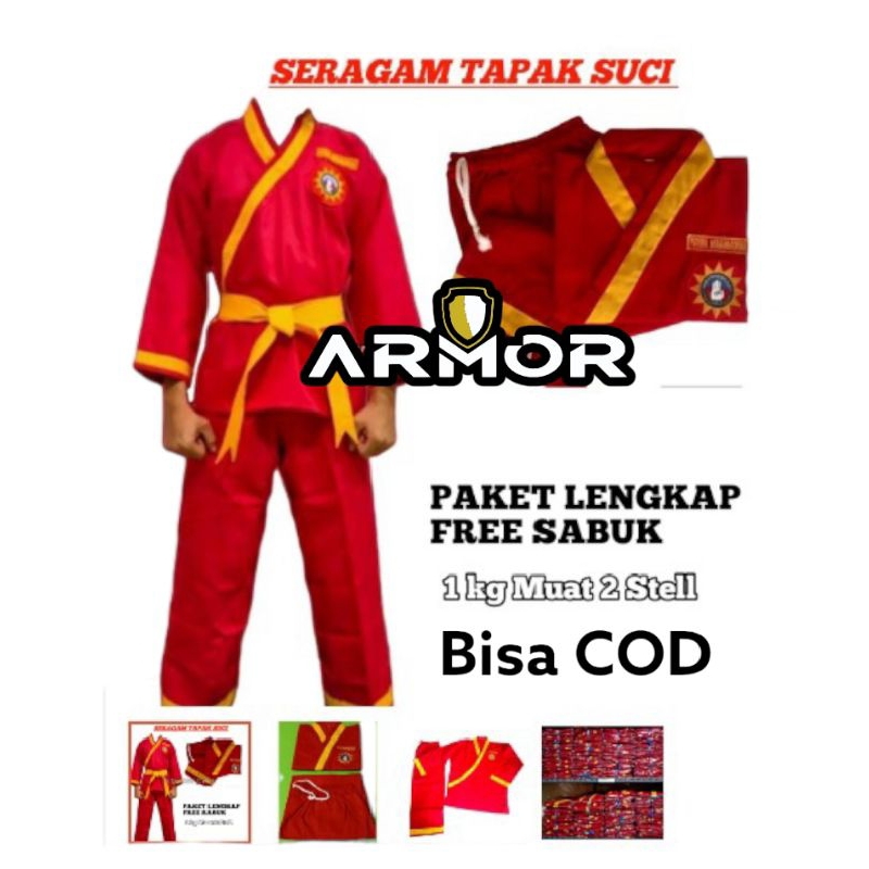 Seragam Tapak Suci Anak Bahan Drill Siswa