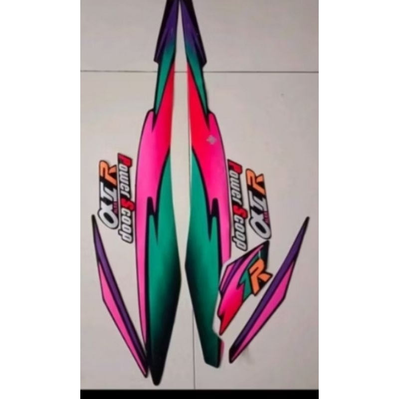 striping Yamaha Alfa 1996 striping Alfa setandar berkualitas