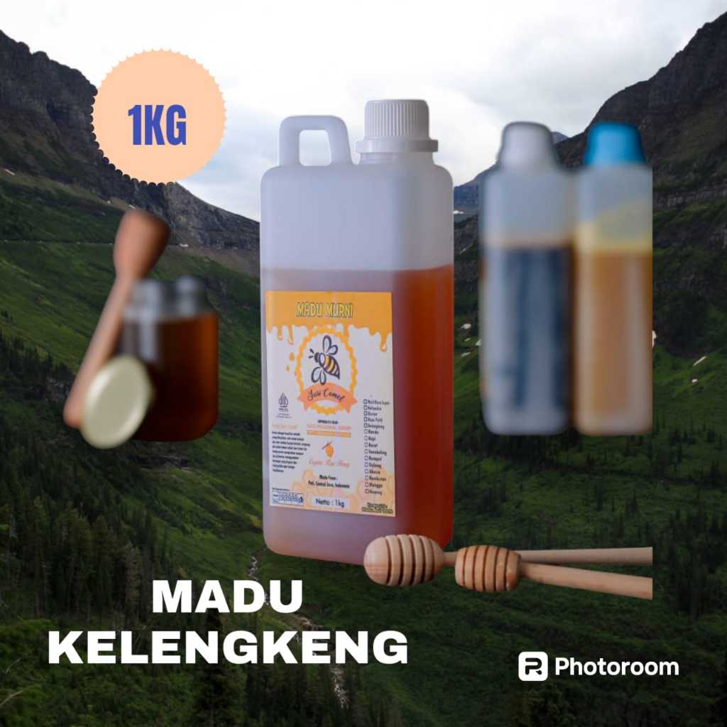 

Madu Murni Asli 100% | Madu Klengkeng 1 kg Raw Honey