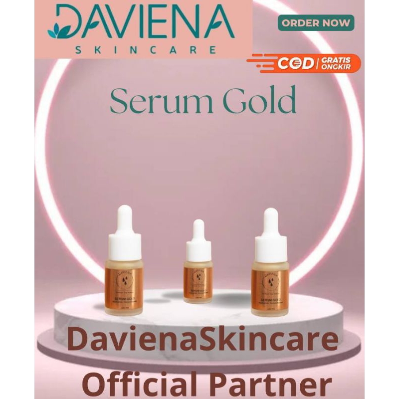 Serum Gold Daviena Skincare Davienaskincareofficial Davina Devina Lampung Jakarta Surabaya Essence P
