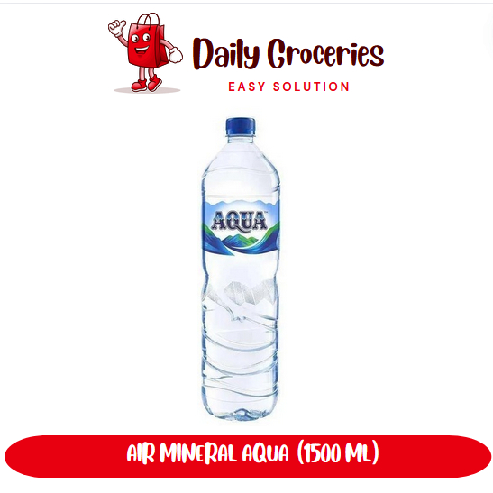 

Air Mineral Botol AQUA 1500 ML