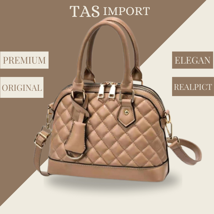 GF3142 tas HANDBAG Stylish Kekinian wanita import terbaru PREMIUM branded elegan mewah fashion kerja