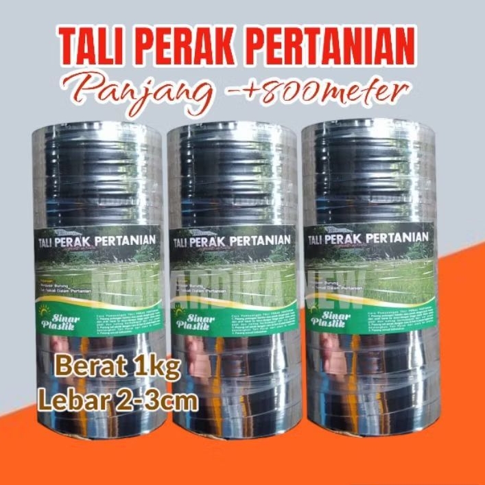 TALI PERAK PERTANIAN PENGUSIR HAMA BURUNG SAWAH -+800 METER