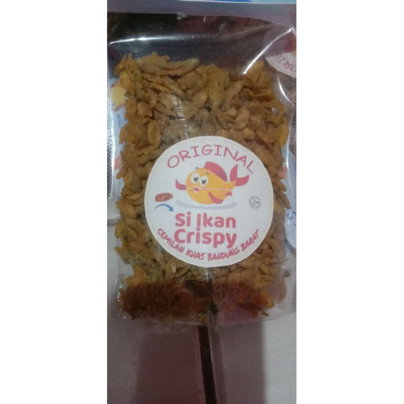 

ikan crispy/ikan mini Crispy isi 100 gram