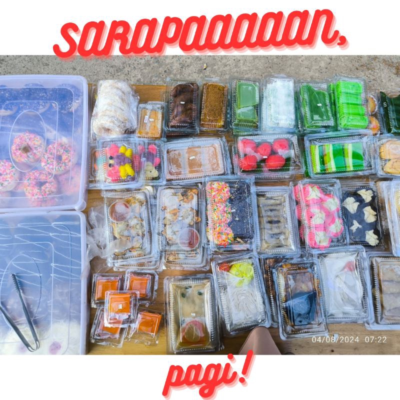 Jajanan Pasar Legit / Gurih / Modern Sarapan Pagi Palembang